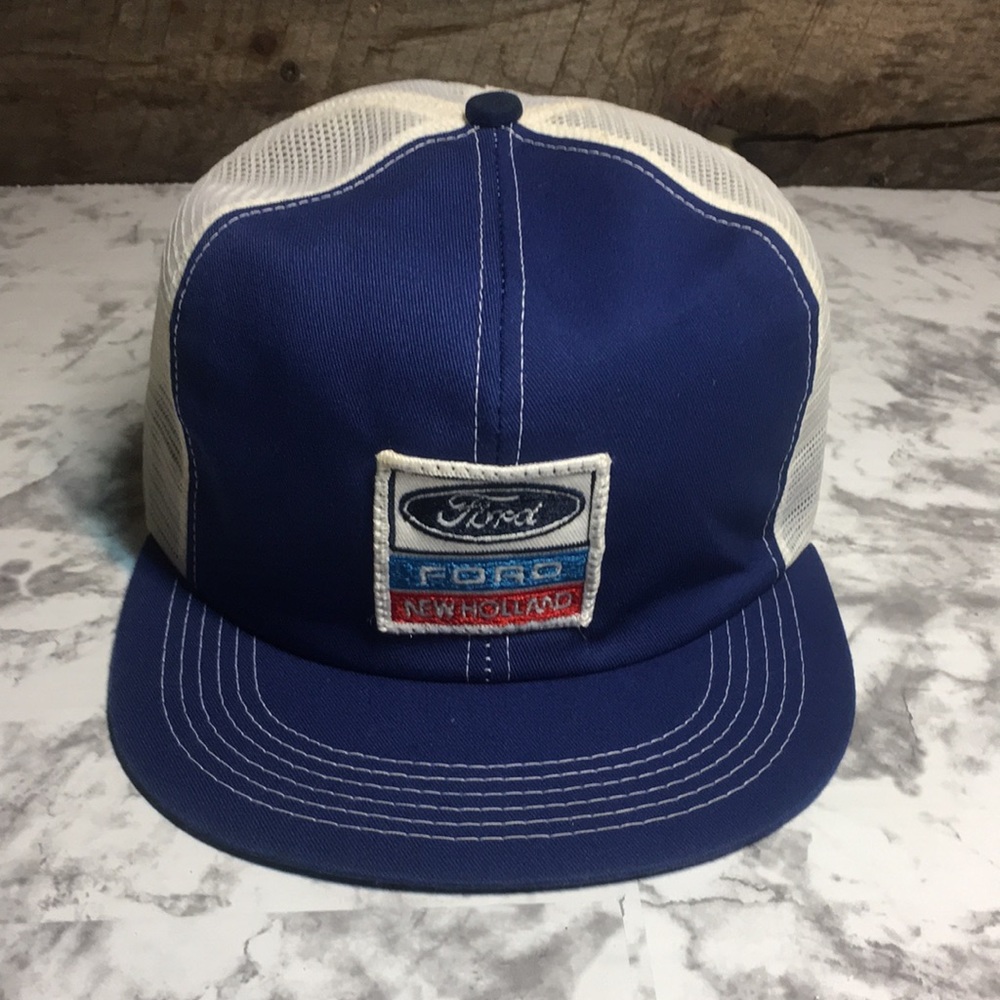 Vintage Ford/New Holland Trucker hat.